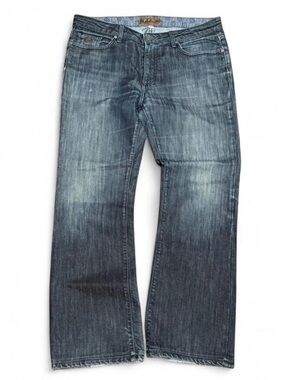 Y2K PPD Faded Bootcut Jeans Made in USA